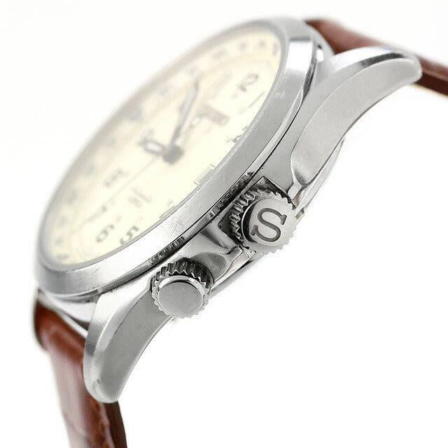 中古 セイコー SEIKO メカニカル 簡易方位計 内転式インナーベゼル SARG005 6R15-02N0 アナログ 腕時計 ブランド メンズ UW-SJ-OT-00045