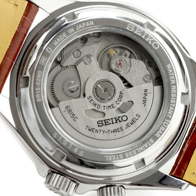 中古 セイコー SEIKO メカニカル 簡易方位計 内転式インナーベゼル SARG005 6R15-02N0 アナログ 腕時計 ブランド メンズ UW-SJ-OT-00045