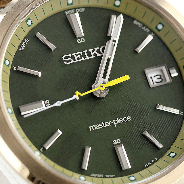 中古 セイコー SEIKO セイコーセレクション master-piece コラボ 700本限定 ソーラー電波 SBTM314 アナログ 腕時計 ブランド メンズ UW-SJ-OT-00052