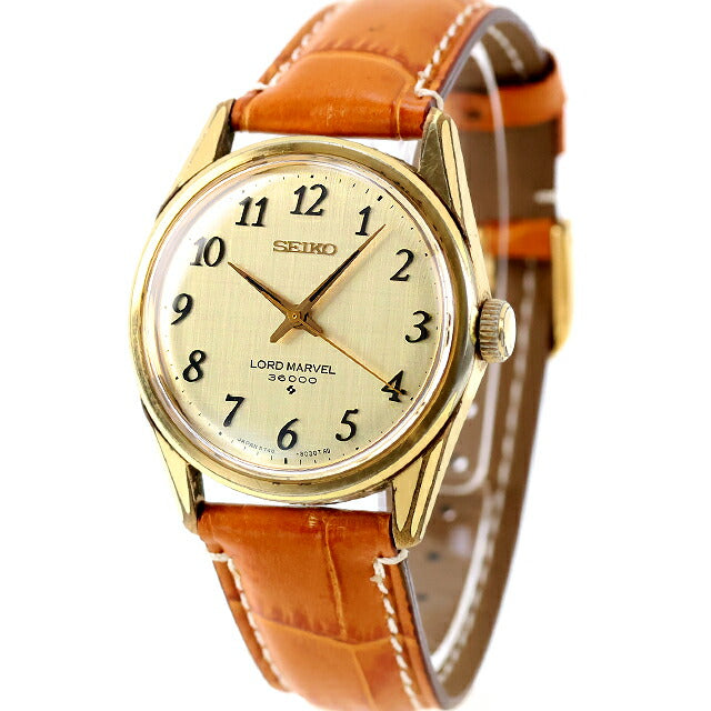 中古 セイコー SEIKO ロードマーベル36000 絹目ダイヤル 手巻き ハイビート 10振動 5740-8000 アナログ 腕時計 ブランド メンズ UW-SJ-OT-00053
