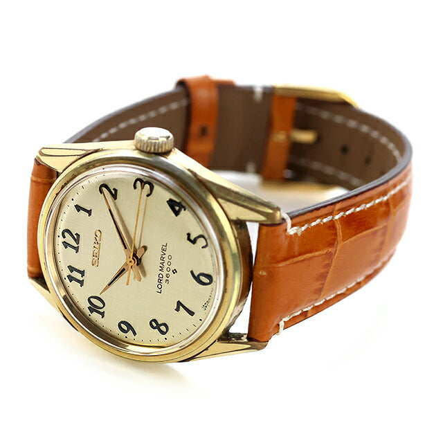 中古 セイコー SEIKO ロードマーベル36000 絹目ダイヤル 手巻き ハイビート 10振動 5740-8000 アナログ 腕時計 ブランド メンズ UW-SJ-OT-00053