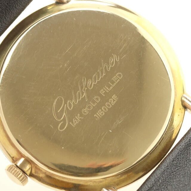 中古 セイコー SEIKO ゴールドフェザー 25石 手巻き 薄型 国産ビンテージ J15002E アナログ 腕時計 ブランド メンズ UW-SJ-OT-00055