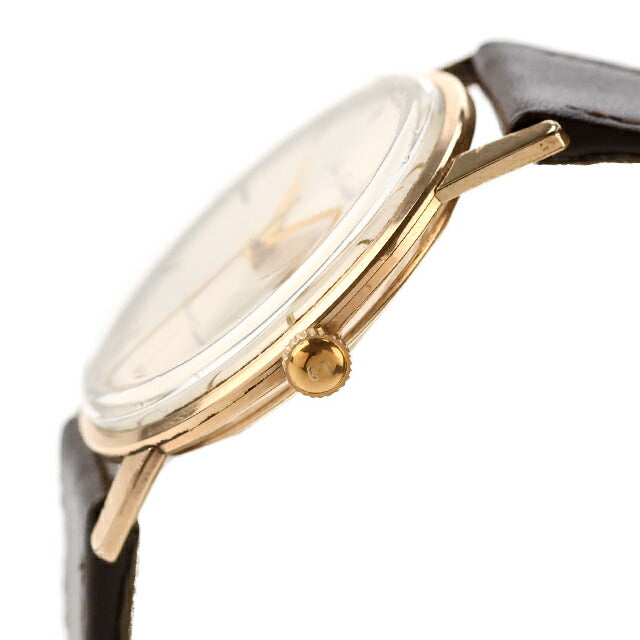 中古 セイコー SEIKO セイコー ゴールドフェザー 15008E 手巻き 14KGF 極薄 15008E アナログ 腕時計 ブランド メンズ UW-SJ-OT-00059