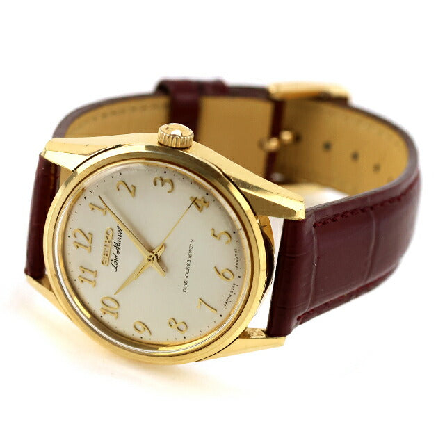 中古 セイコー SEIKO ロードマーベル 全数字 フルアラビア シーホース 防水側 5740-8000 1966年製 アナログ 腕時計 ブランド メンズ UW-SJ-OT-00068