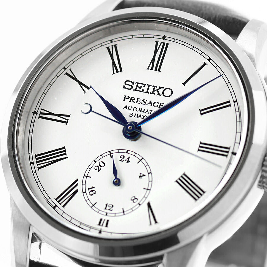 中古 セイコー SEIKO プレザージュ クラフツマンシップシリーズ 琺瑯ダイヤル スモセコ SART009 多針アナログ 腕時計 ブランド メンズ UW-SJ-PS-00009