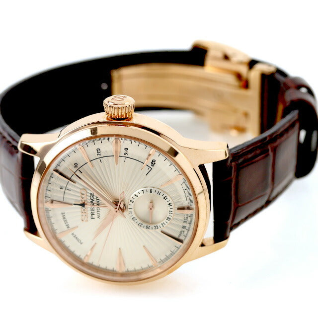 中古 セイコー SEIKO プレザージュ カクテルタイム メカニカル ベーシックライン カクテルシリーズ サイドカー SARY132 腕時計 メンズ UW-SJ-PS-00010