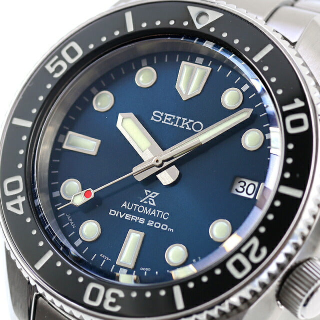 中古 セイコー SEIKO プロスペックス 1968メカニカルダイバーズ 現代デザイン 流通限定 SBDC127 アナログ 腕時計 ブランド メンズ ブルー UW-SJ-PS-00011