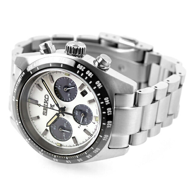 中古 セイコー SEIKO PROSPEX SPEEDTIMER プロスペックス スピードタイマー ソーラー クロノ パンダ SBDL085 多針アナログ 腕時計 ブランド UW-SJ-PX-00033