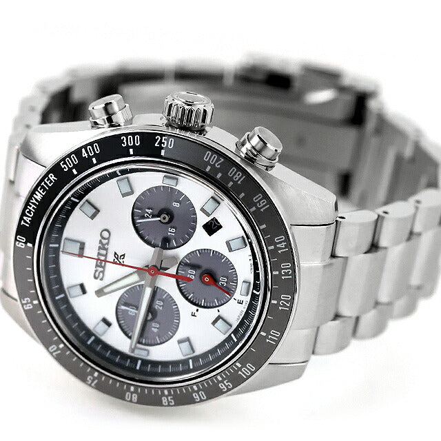 中古 超美品 セイコー SEIKO プロスペックス スピードタイマー ジャイアントパンダ ソーラークロノグラフ SBDL095 腕時計 ブランド メンズ UW-SJ-PX-00048