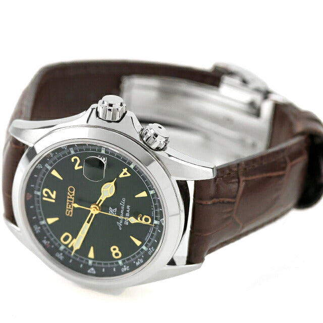 Used Good Condition Seiko SEIKO Prospex Distribution Limited Model Alpinist Green Simple Direction Meter Automatic Winding SBDC091 Watch Brand Men&