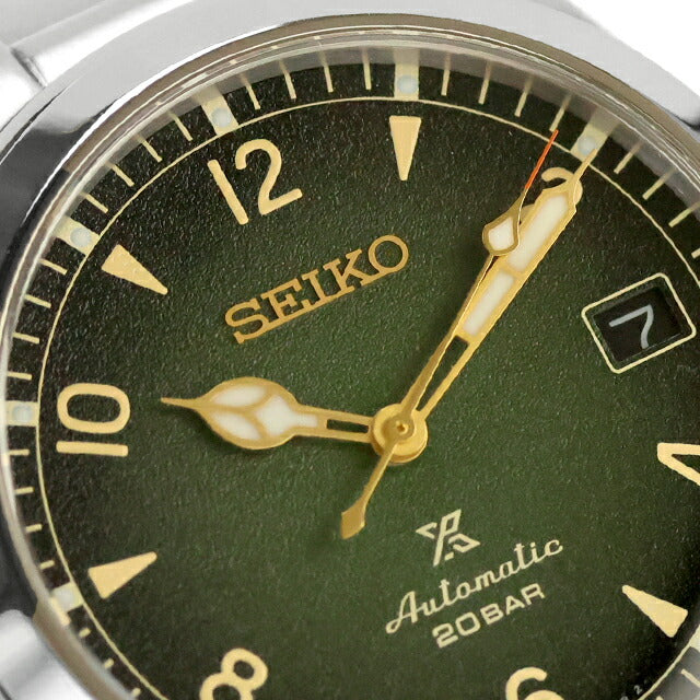 二手状况良好精工 SEIKO Prospex Baby Alpinist 绿色已停产稀有型号 SBDC115 模拟手表品牌男式 UW-SJ-PX-00051