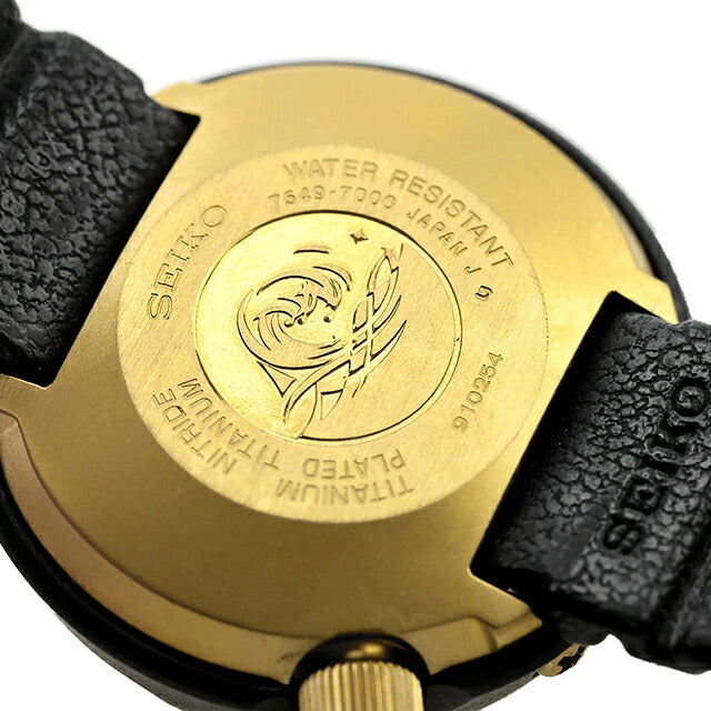 中古 メーカー修理済 セイコー SEIKO プロフェッショナルダイバー SPYF018 ゴールデンツナ クオーツ ダイバー600m 7549-7000 腕時計 メンズ UW-SJ-PX-00052