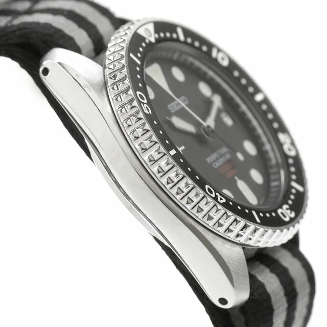 Used Manufacturer Overhauled Seiko SEIKO Prospex Diver Scuba Perpetual Calendar 2005 Watch Brand Men&