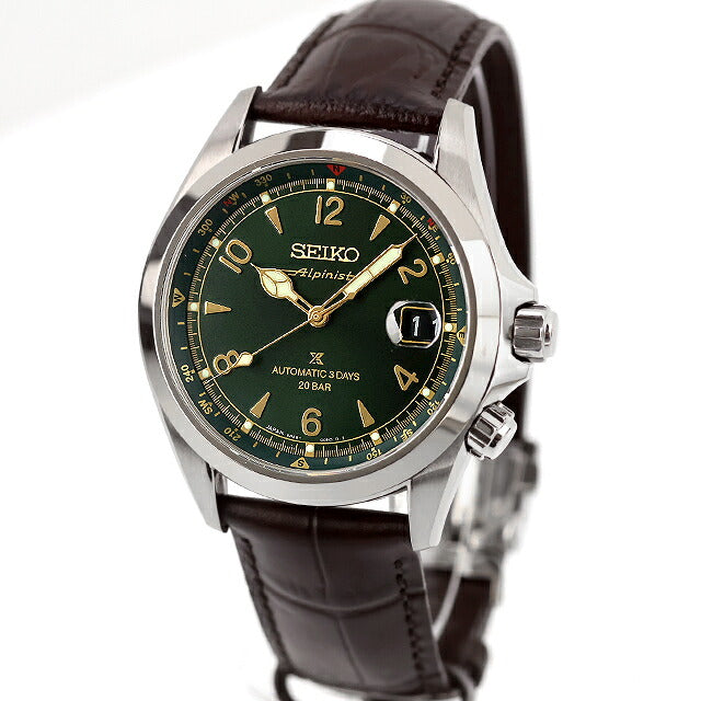 中古 超美品 セイコー SEIKO プロスペックス アルピニスト 6R55 コアショップ専用モデル 流通限定モデル SBDC211 アナログ 腕時計 ブランド メンズ UW-SJ-PX-00080