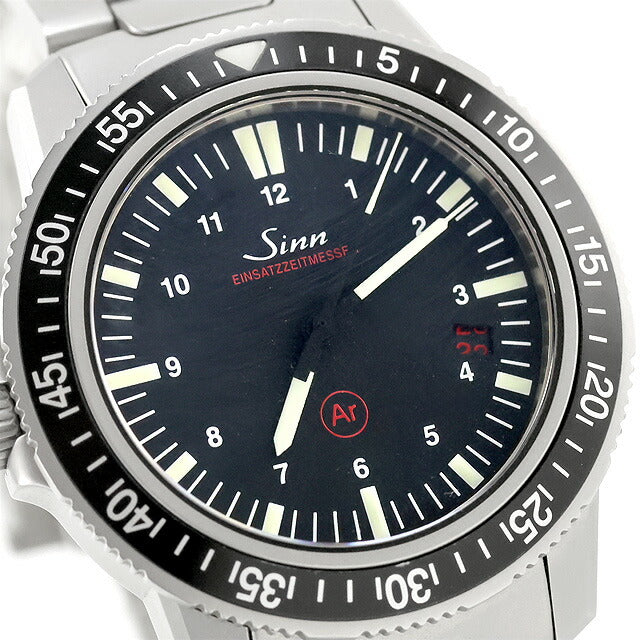中古 ジン Sinn 603 EZM3 ドイツ警察特殊部隊 ETA2824-2搭載 603.EZM3 アナログ 腕時計 ブランド メンズ ブラック UW-SN-OT-00003