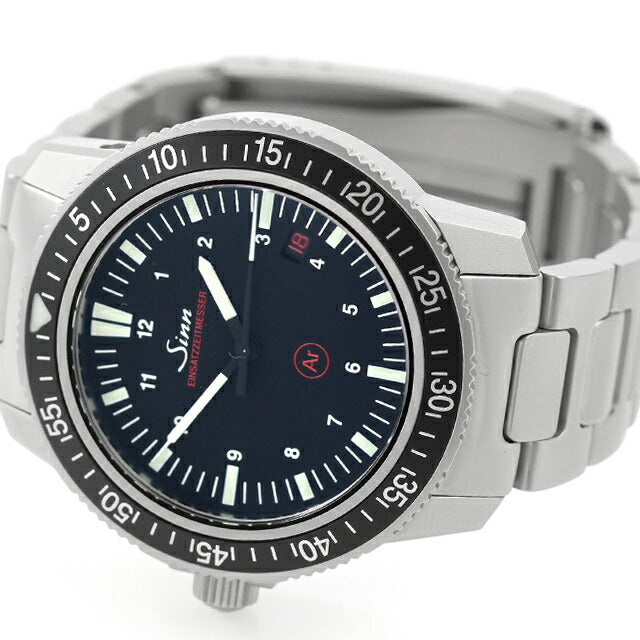 中古 美品 ジン SINN EZM3 ミッションタイマー ダイバーズ ドイツ製 左リューズ 耐磁 ドイツ警察特殊部隊用 603.EZM-3 アナログ 腕時計 メンズ UW-SN-OT-00005