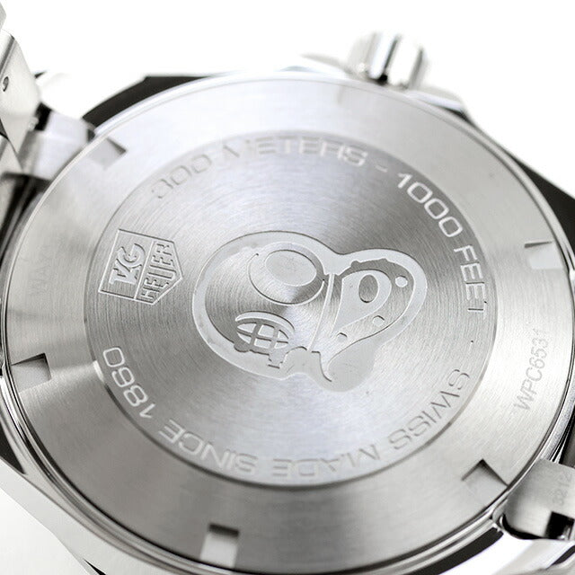 中古 美品 タグ・ホイヤー TAG Heuer アクアレーサー クォーツ 3針デイト シンプル ビジネス スーツ WAY1110.BA0928 腕時計 メンズ UW-TH-AR-00002