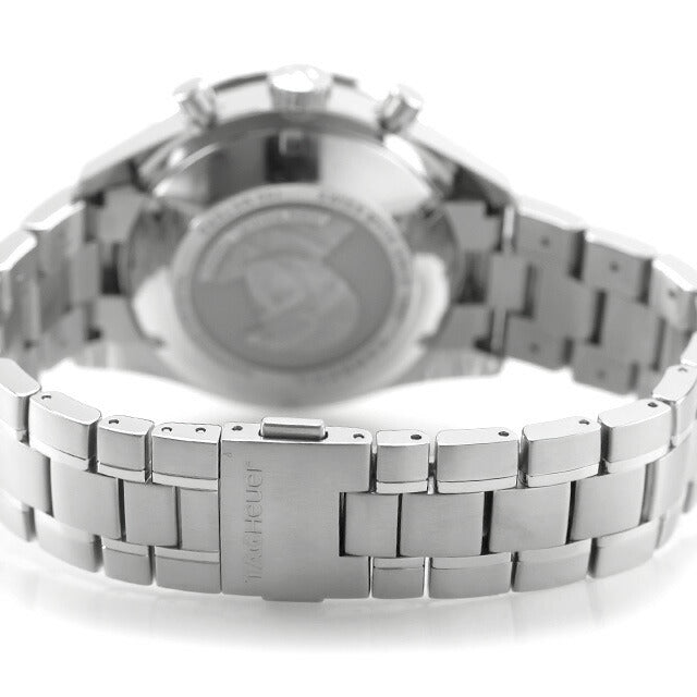 中古 仕上げ済 タグ・ホイヤー TAG Heuer カレラ キャリバー16 デイデイト 自動巻きクロノグラフ CV201AH.BA0725 アナログ 腕時計 ブランド UW-TH-CR-00004