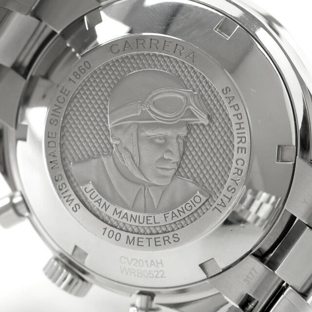 中古 仕上げ済 タグ・ホイヤー TAG Heuer カレラ キャリバー16 デイデイト 自動巻きクロノグラフ CV201AH.BA0725 アナログ 腕時計 ブランド UW-TH-CR-00004