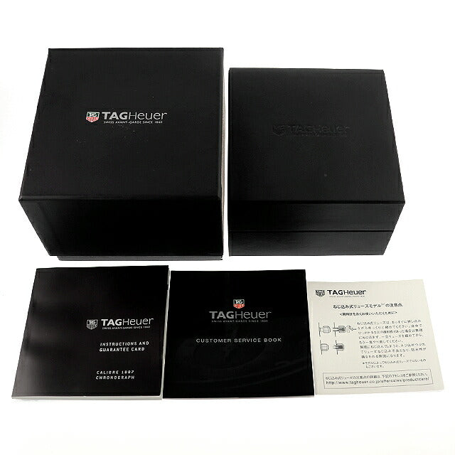 中古 美品 タグ・ホイヤー TAG Heuer カレラ キャリバー1887 自動巻きクロノグラフ CAR2A80.FC6237 アナログ 腕時計 ブランド メンズ UW-TH-CR-00005
