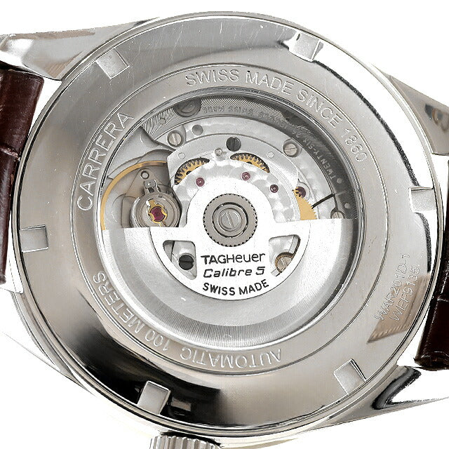 中古 仕上げ済 タグ・ホイヤー TAG Heuer カレラ キャリバー5 デイデイト 41mm 自動巻き WAR201D.FC6291 アナログ 腕時計 ブランド メンズ UW-TH-CR-00006