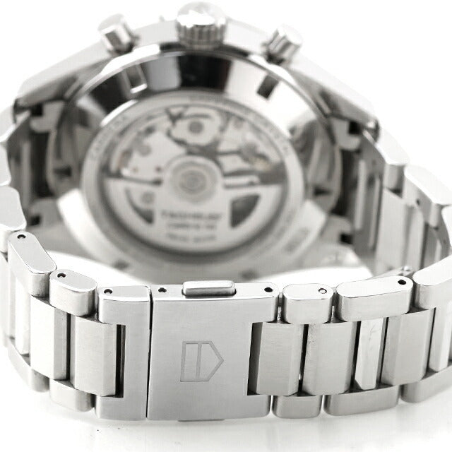 中古 タグ・ホイヤー TAG Heuer カレラ クロノグラフ キャリバー16 自動巻き CBK2110.BA0715 アナログ 腕時計 ブランド メンズ ブラック UW-TH-CR-00009