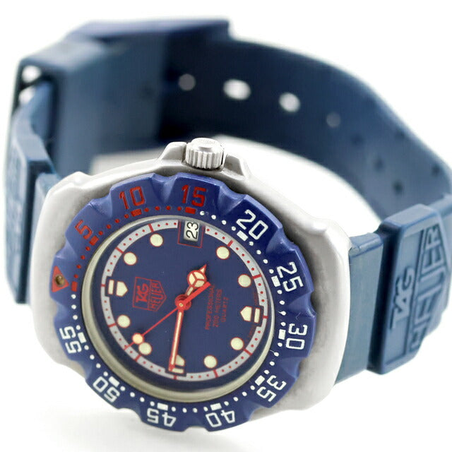 中古 タグ・ホイヤー TAG Heuer フォーミュラ1 ボーイズ クォーツ ヴィンテージ 370.513 アナログ 腕時計 ブランド メンズ ブルー UW-TH-F1-00003