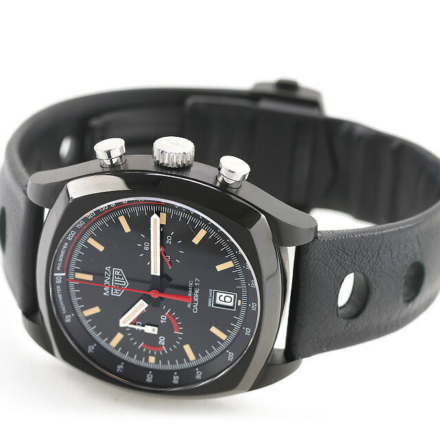 中古 美品 タグ・ホイヤー TAG Heuer モンツァ キャリバー17 自動巻きクロノグラフ 40周年記念モデル CR2080.FC6375 アナログ 腕時計 UW-TH-MZ-00001