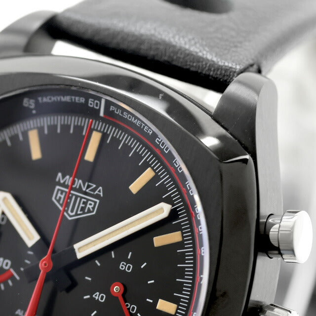 中古 美品 タグ・ホイヤー TAG Heuer モンツァ キャリバー17 自動巻きクロノグラフ 40周年記念モデル CR2080.FC6375 アナログ 腕時計 UW-TH-MZ-00001