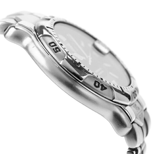 中古 タグ・ホイヤー TAG Heuer 6000シリーズ プロフェッショナル 200M デイト WH1116-K1 アナログ 腕時計 ブランド メンズ ブラック 黒 UW-TH-OT-00004