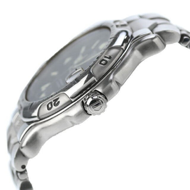 中古 タグ・ホイヤー TAG Heuer 6000シリーズ プロフェッショナル 200M デイト WH1116-K1 アナログ 腕時計 ブランド メンズ ブラック 黒 UW-TH-OT-00004