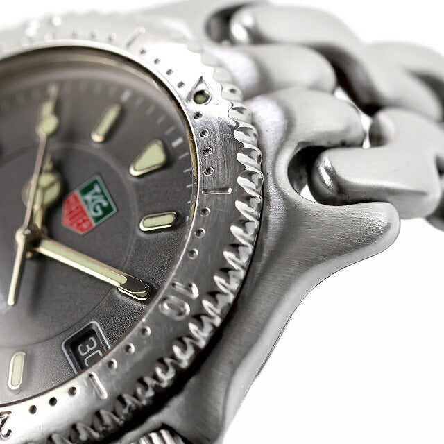 中古 タグ・ホイヤー TAG Heuer セルシリーズ プロフェッショナル 200M デイト ボーイズ WG1213-K0 アナログ 腕時計 ブランド メンズ UW-TH-OT-00005