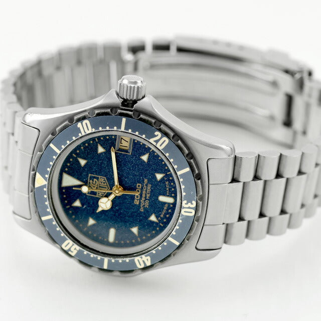 中古 タグ・ホイヤー TAG Heuer 2000シリーズ プロフェッショナル ミドルサイズ ボーイズ 972.613B アナログ 腕時計 ブランド メンズ UW-TH-OT-00006
