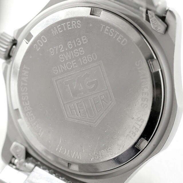 中古 タグ・ホイヤー TAG Heuer 2000シリーズ プロフェッショナル ミドルサイズ ボーイズ 972.613B アナログ 腕時計 ブランド メンズ UW-TH-OT-00006