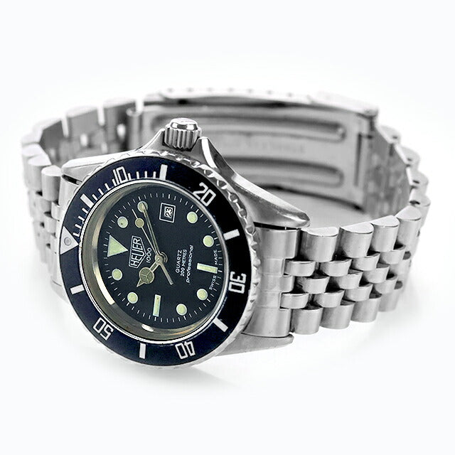 中古 タグ・ホイヤー TAG Heuer プロフェッショナル 1000 純正ブレス ボーイズサイズ ダイバー ヴィンテージ 980.015N アナログ 腕時計 UW-TH-OT-00008