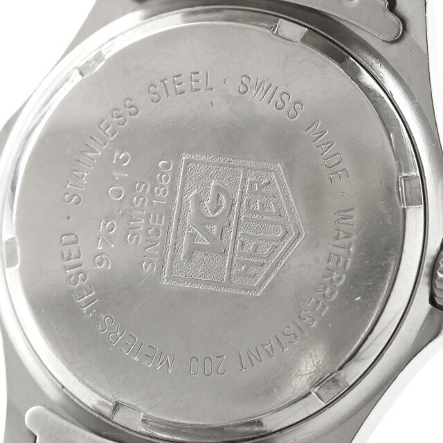 中古 タグ・ホイヤー TAG Heuer 2000 プロフェッショナル 34mm ボーイズ ダイバー 973.013 アナログ 腕時計 ブランド メンズ ブラック UW-TH-OT-00010