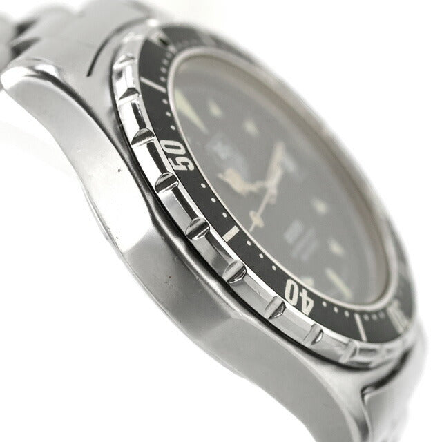 中古 タグ・ホイヤー TAG Heuer 2000 プロフェッショナル 34mm ボーイズ ダイバー 973.013 アナログ 腕時計 ブランド メンズ ブラック UW-TH-OT-00010