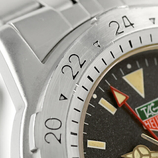 中古 タグ・ホイヤー TAG Heuer 1500シリーズ GMT プロフェッショナル クォーツ アナログ 腕時計 ブランド メンズ ブラック UW-TH-OT-00013