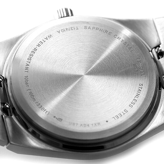 中古 超美品 ティソ TISSOT PRX クオーツ 40mm ブルーダイヤル T1374101104100 アナログ 腕時計 ブランド メンズ ブルー UW-TS-PX-00004