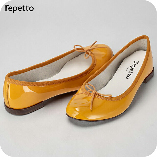 repetto レペット　バレエシューズ　イエロー レペット ドレスシューズ レディース ブランド Repetto レザー FRANCE
