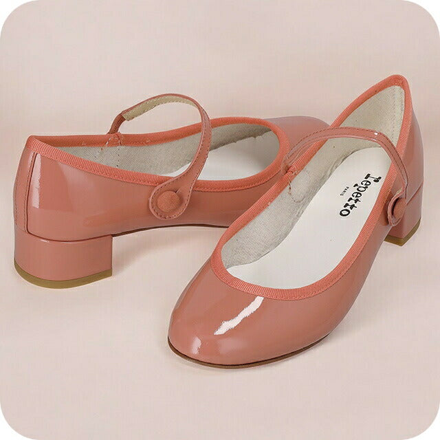レペット メリージェーンシューズ ストラップ レディース ブランド Repetto V1413V コーラルピンク V1413V-670-37-5