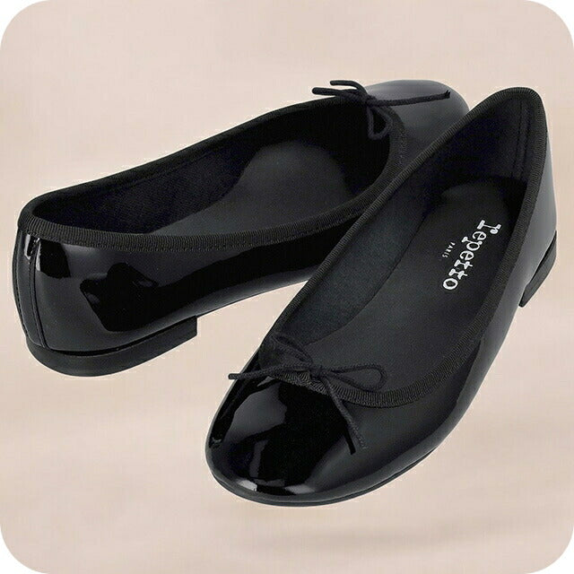 Repetto バレエシューズ VX1790VLUX 38 黒 レペット バレエシューズ レディース ブランド Repetto