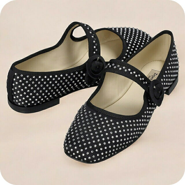 レペット メリージェーンシューズ ストラップ レディース ブランド Repetto レザー V4194SATSTD ブラック V4194SATSTD-410-37-5