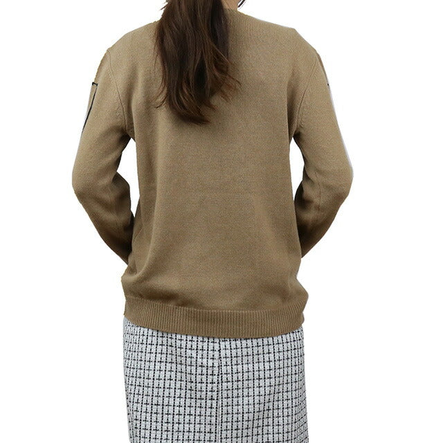 ヴァレンティノ ニット レディース ブランド VALENTINO ウール50% カシミア50% イタリア WB3KCC28 ブラウン系 ウェア VALWB3KCC28A