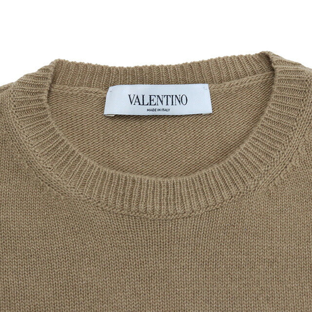 ヴァレンティノ ニット レディース ブランド VALENTINO ウール50% カシミア50% イタリア WB3KCC28 ブラウン系 ウェア VALWB3KCC28A