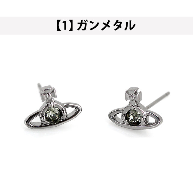 ヴィヴィアン ウエストウッド ピアス メンズ レディース ブランド Vivienne Westwood NANO SOLITAIRE スタッド 両耳用 62010037 選べるモデル VI-62010037