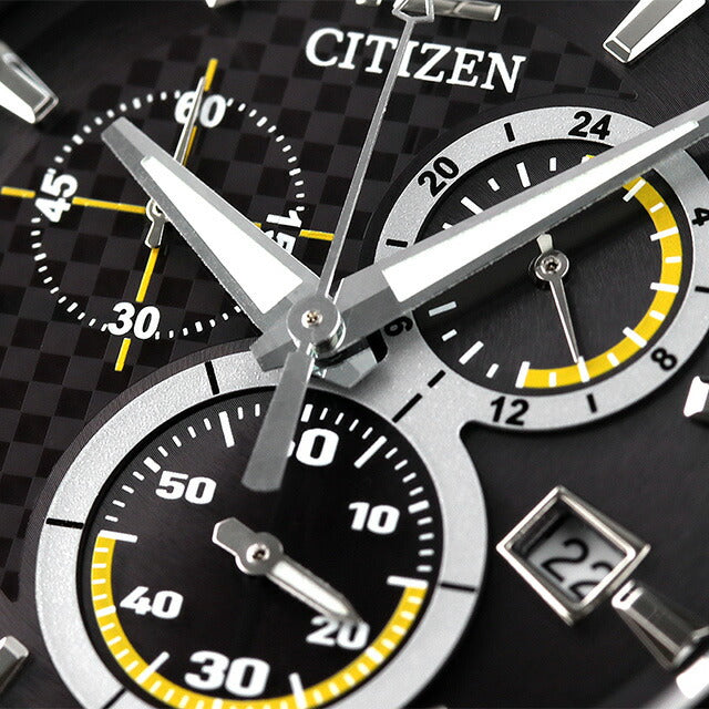 Citizen Collection Eco Drive Eco Drive观看品牌计时码表太阳能公民VO10-6742F模拟黑色VO10-6742F