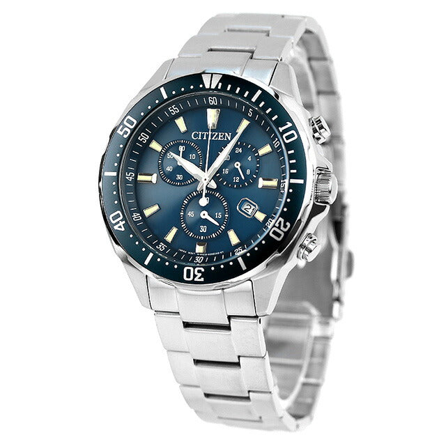 Citizen Collection Eco-Drive太阳能计时码表男士手表品牌VO10-6772F VO10-6772F