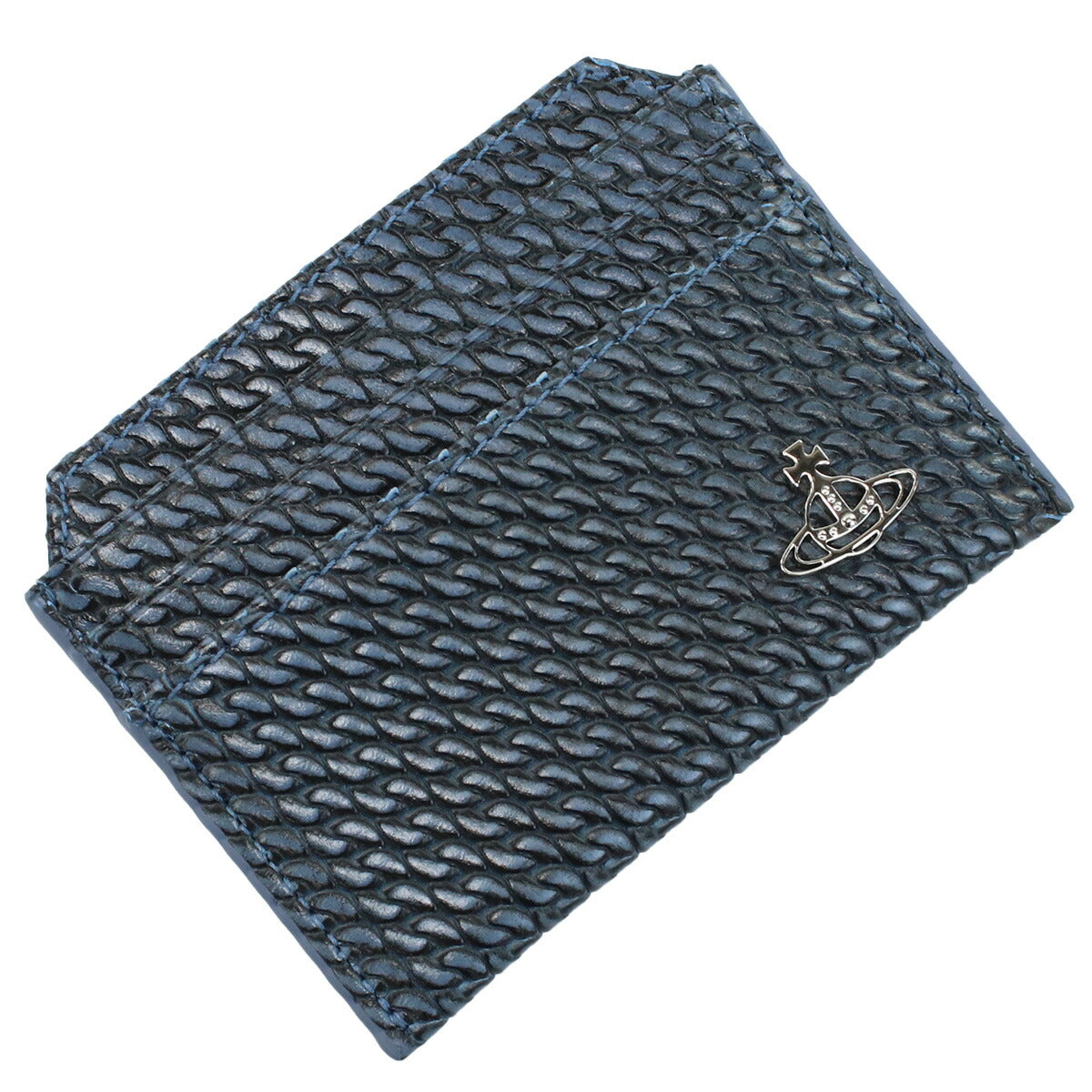 ヴィヴィアン・ウエストウッド カードケース ユニセックス レザー イタリア 51110022 BLUE ブルー系 財布 VWW51110022021