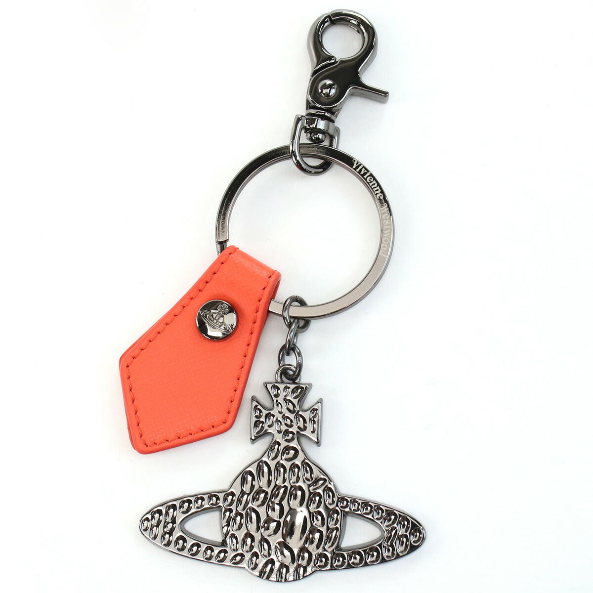 ヴィヴィアン・ウエストウッド キーリング ユニセックス メタル レザー イタリア 82030015 RED レッド系 小物 VWW82030015011